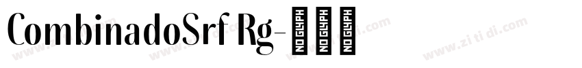 CombinadoSrf Rg字体转换
